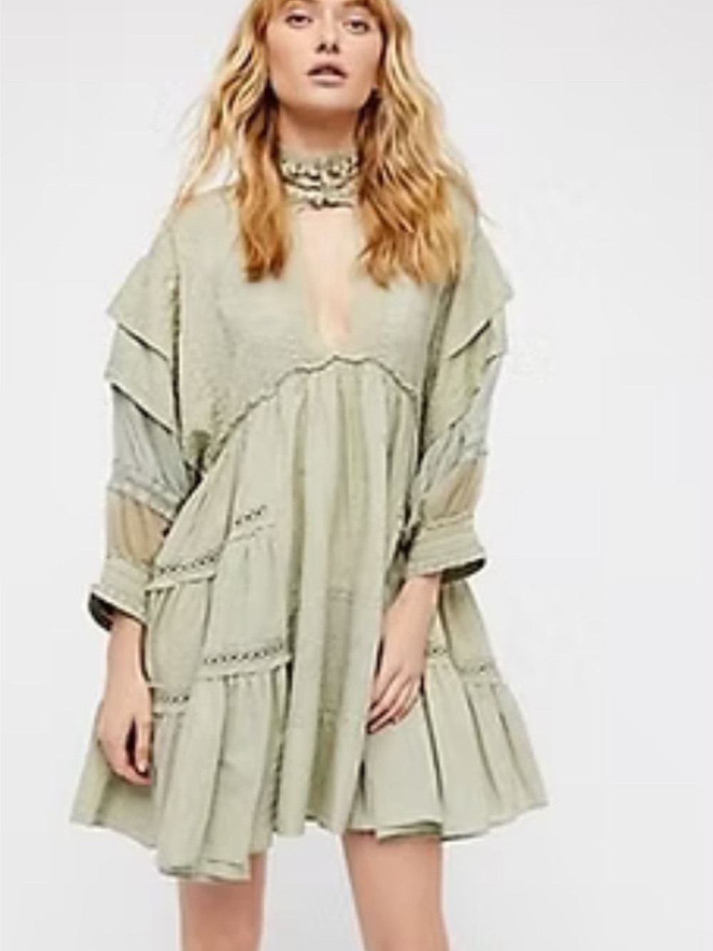 Free people heartbreaker mini dress